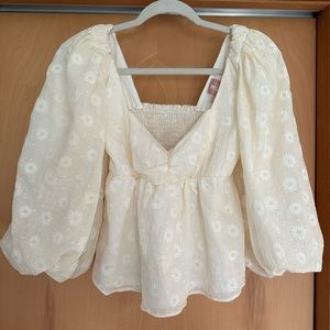 Show Me Your Mumu Floral Blouse